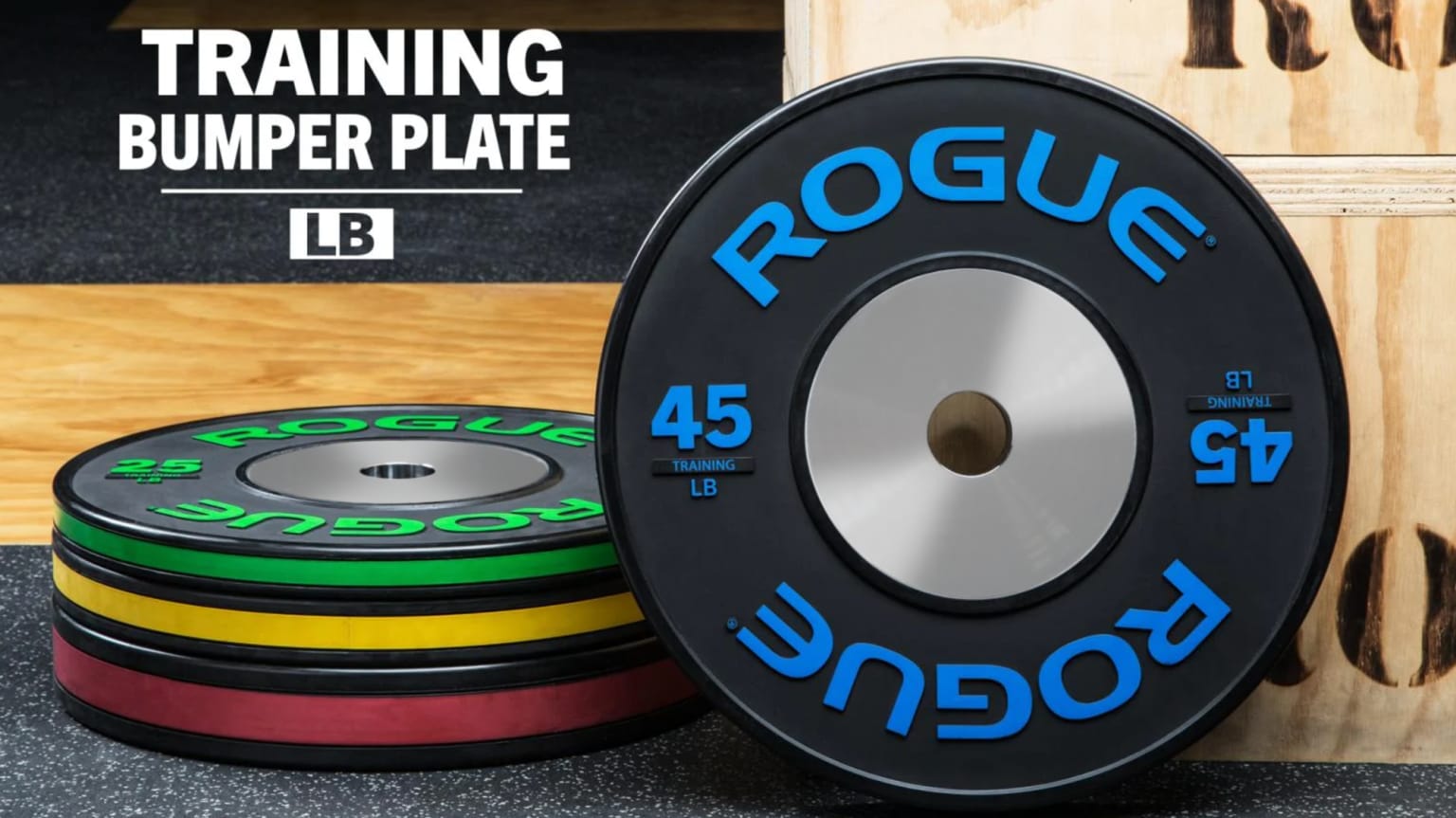 Rogue Black Training LB Plates Rogue Fitness